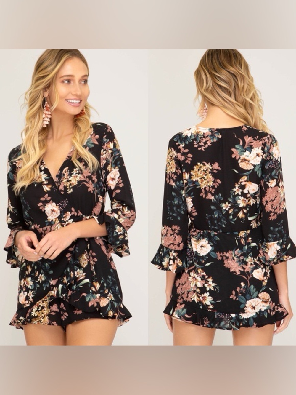 Floral Romper